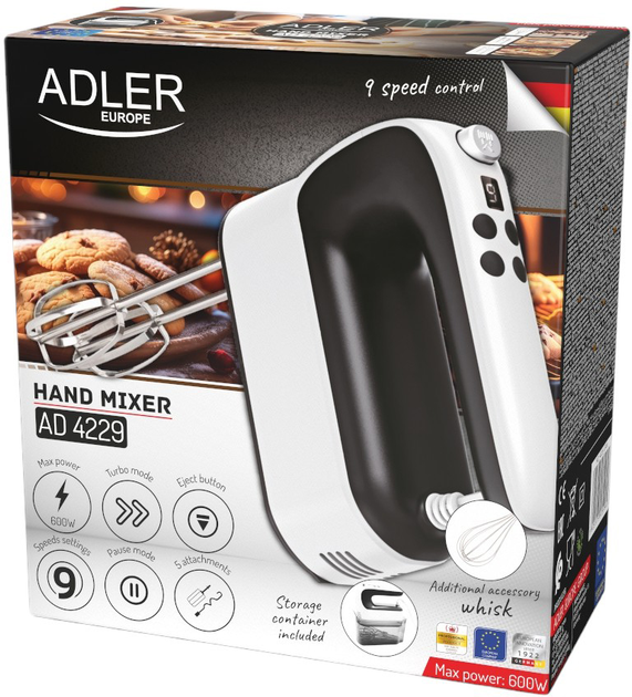 Міксер Adler AD 4229 (5905575905994) - зображення 14