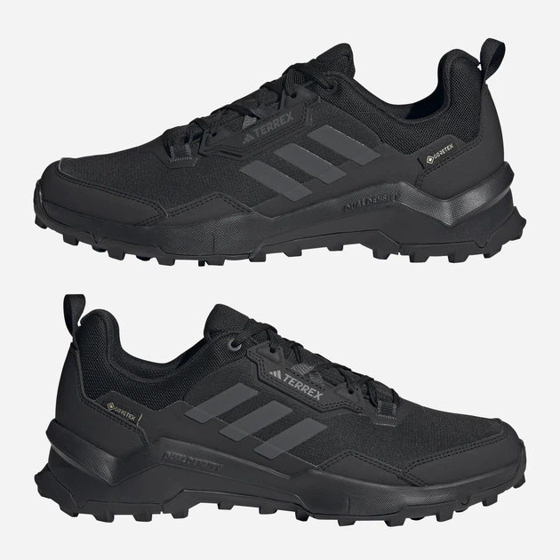 Buty turystyczne męskie z membraną adidas Terrex AX4 GTX HP7395 41.5 (UK 7.5) Czarne (4066749795528) - obraz 5