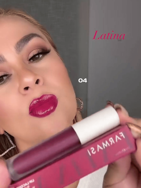 Блеск-лак для губ Farmasi Latina 04 Decidida 5,5 мл - изображение 4