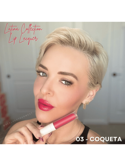Блеск-лак для губ Farmasi Latina 03 Coqueta 5,5 мл - изображение 3