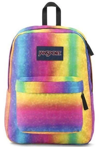 Городской рюкзак 25L Jansport Superbreak радужный 4699603 - изображение 3