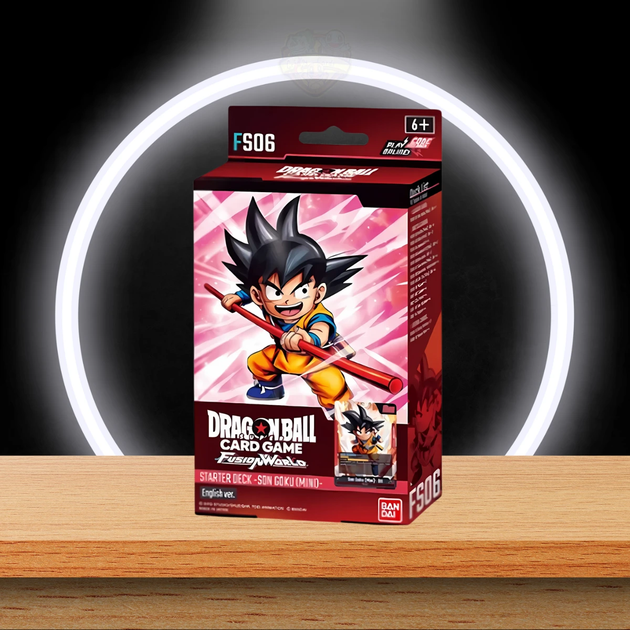 Zestaw kart Bandai Dragon Ball Super TCG: Fusion World Starter Deck Son Goku Mini (810059787445) - obraz 2