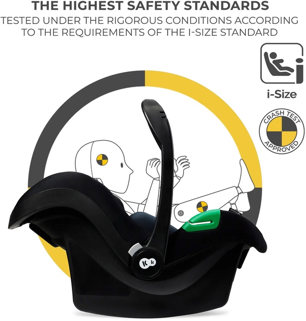 Автокресло-переноска Kinderkraft Mink Pro i-Size Black (KCMINKPRBLK0000) (00-00305303) - изображение 8