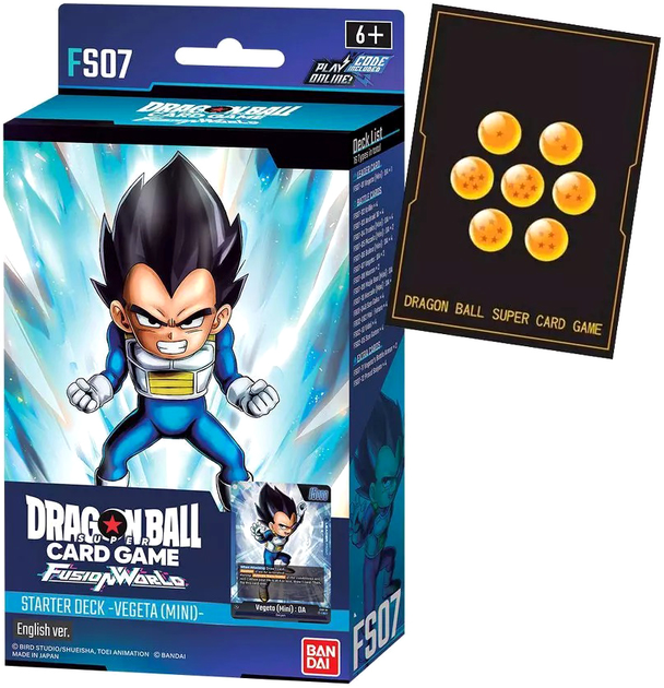 Набір карток Bandai Dragon Ball Z Super Card Game: Fusion World Starter Deck Vegeta (810059787476) - зображення 2