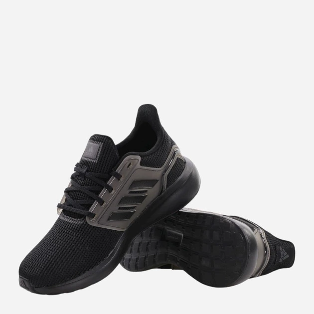Чоловічі кросівки для бігу adidas Eq19 Run GY4720 41.5 Чорні (4065426898941) - зображення 6