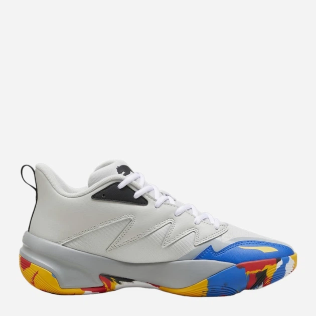 Чоловічі кросівки для баскетболу Puma Genetics Glacial 309691-02 44 (9.5UK) Сірі (4099686061951) - зображення 4