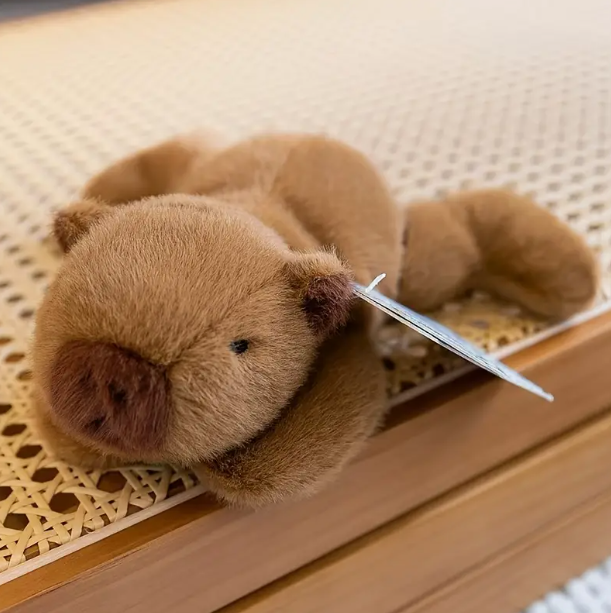 М'яка іграшка Капібара Capybara 20 см плюшева (22862) - Фото 5 М'яка іграшка Капібара Capybara 20 см плюшева (22862) - зображення 5