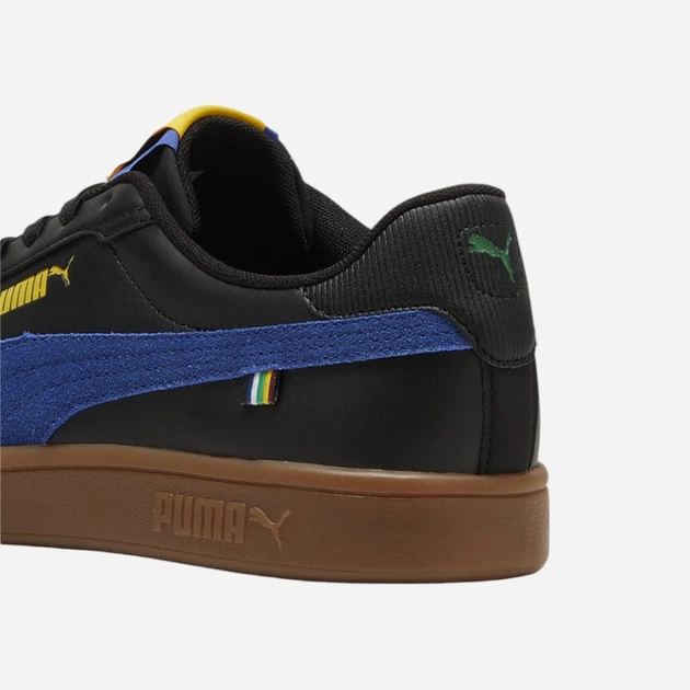 Sneakersy męskie Puma Smash 3.0 Football24 396147-02 47 Czarne (4099686089863) - obraz 6