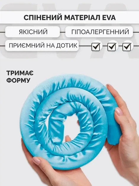 М'які бігуді Reclaire Cosmetics для холодної завивки волосся Блакитні (2000962945720) - зображення 5