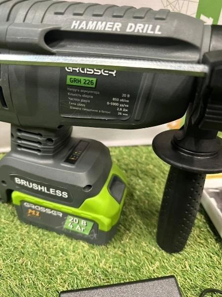 Перфоратор аккумуляторный Grasser GRHH 226 - изображение 6