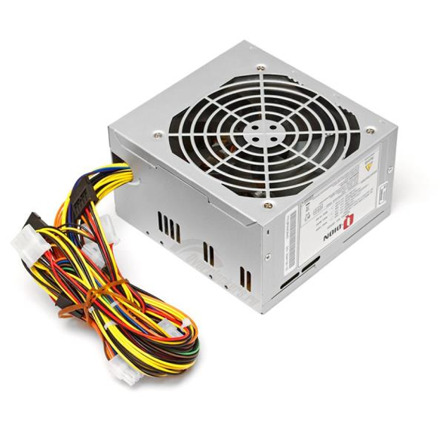 Блок питания 450 Вт FSP Q-Dion, 24+4 pin, питание видеокарты – нет, 120 мм, ATX, QD450 Б/У - изображение 1