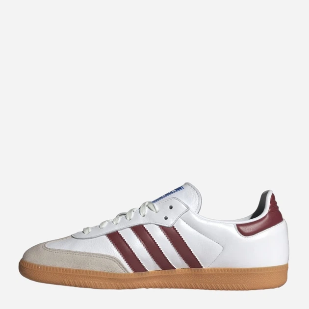 Sneakersy męskie do kostki adidas Originals Samba OG IF3813 42.5 (8.5UK) Białe (4066759170827) - obraz 4