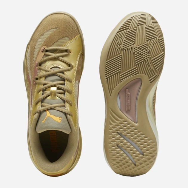 Buty do koszykówki męskie Puma All-Pro Nitro CNY 379967-01 41 (7.5UK) Złociste (4099686113476) - obraz 4