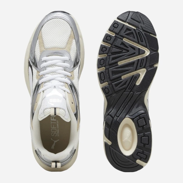Sneakersy męskie Puma Milenio Tech 392322-04 44.5 (10UK) Beżowe (4099683255674) - obraz 4