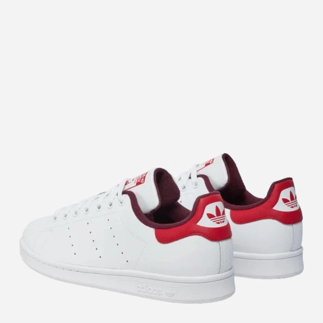 Чоловічі кеди низькі adidas Originals Stan Smith IG1321 45.5 (10.5UK) Білий/Червоний (4066765369758) - зображення 4