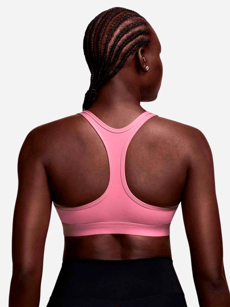 Спортивний топ для бігу жіночий Nike W Nk Swsh Lgt Spt Bra DX6817-699 M Рожевий (197860085251) - зображення 7