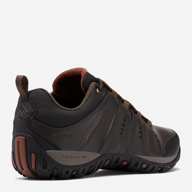 Чоловічі кросівки для треккінгу Columbia Woodburn II Waterproof 1553001232 44 (11US) Коричневий/Чорний (195981594737) - зображення 5