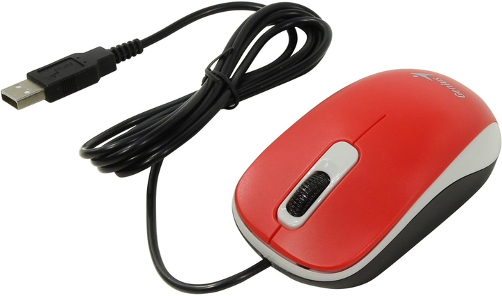 Mysz Genius DX-110 USB Red (31010116104) - obraz 2