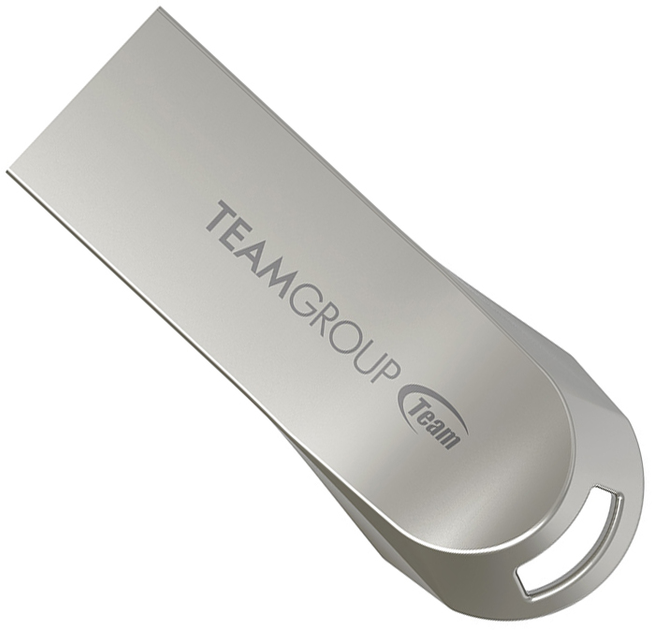 Флеш пам'ять USB Team Group C222 128GB USB 3.2 Gen1 Silver (TC2223128GS01) - зображення 1