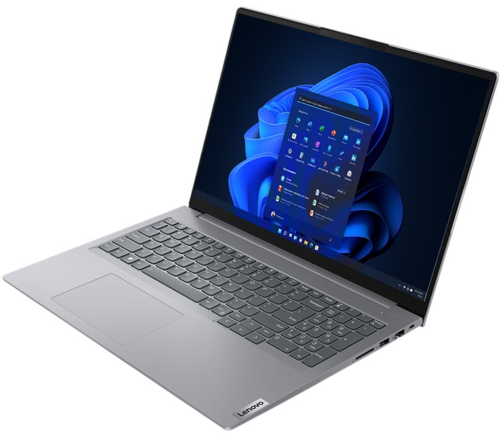 Laptop Lenovo ThinkBook 16 G6 IRL (21KH0077PB) Arctic Grey - obraz 3