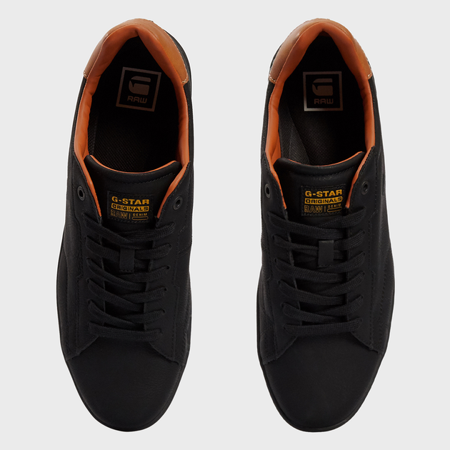 Чоловічі кеди низькі G-Star Raw Cadet Bo Ctr 2142-002502 41 Чорні (8717562550011) - зображення 4