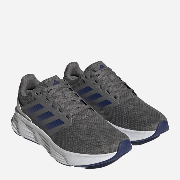 Чоловічі кросівки для бігу adidas Galaxy 6 HP2420 43.5 (9UK) 27.5 см Сірі (4066748604227) - зображення 5