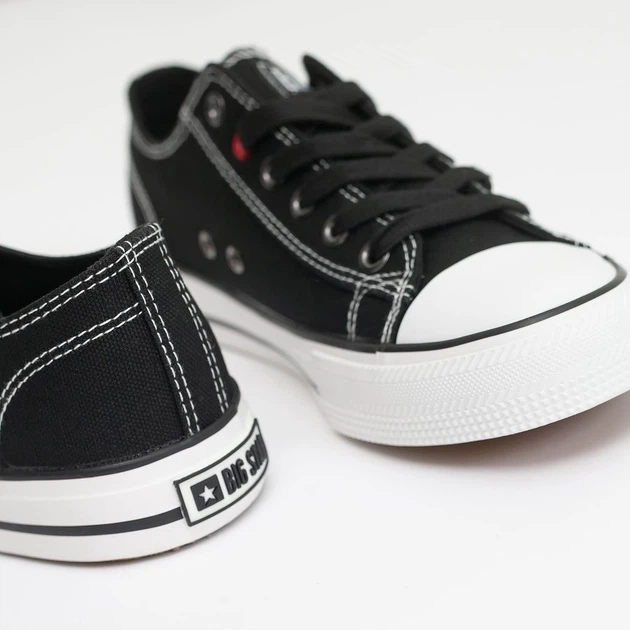Чоловічі кеди низькі Big Star JJ174601-906 42 Чорні (5900714487188) - зображення 7