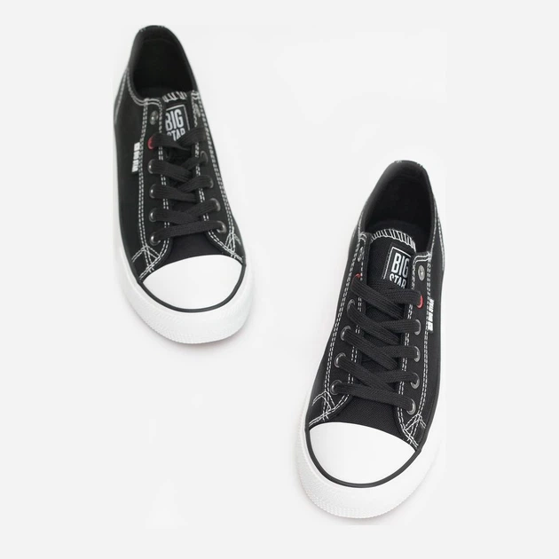 Trampki męskie do kostki Big Star JJ174601-906 45 Czarne (5900714487218) - obraz 3