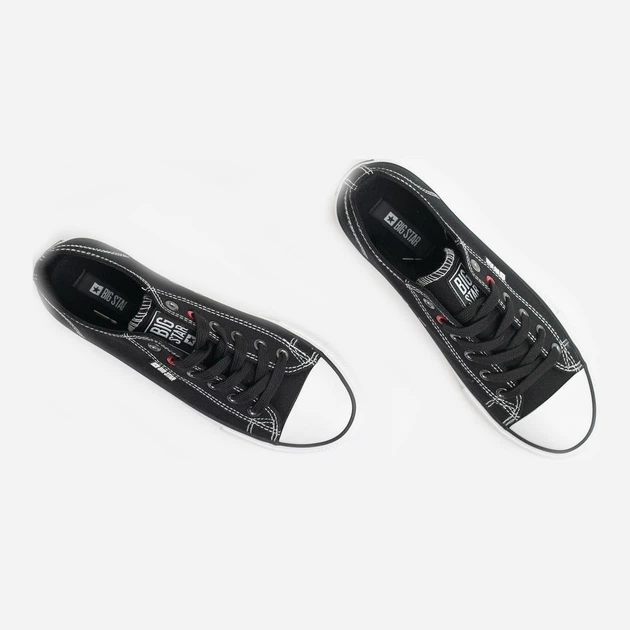 Trampki męskie do kostki Big Star JJ174601-906 45 Czarne (5900714487218) - obraz 5