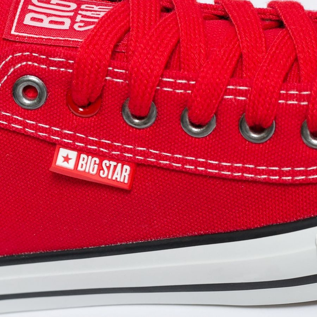 Чоловічі кеди низькі Big Star JJ174609-603 47 Червоні (5900714612412) - зображення 7