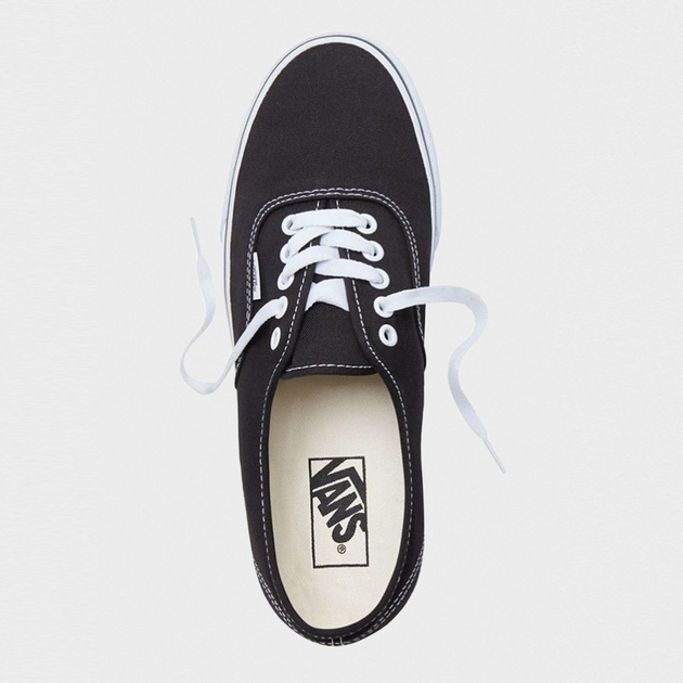 Tenisówki męskie do kostki Vans Authentic VN000EE3BLK1 45 40 (7.5US) 25.5 cm Czarne (700053288522) - obraz 4