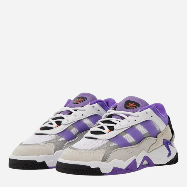 Buty do koszykówki męskie adidas GX0775 40.5 25.5 cm Fioletowy/Biały (4065418110037) - obraz 2