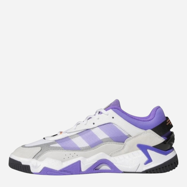Чоловічі кросівки для баскетболу adidas GX0775 42.5 27 см Фіолетовий/Білий (4065418109932) - зображення 3