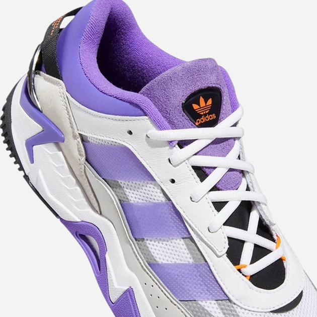 Чоловічі кросівки для баскетболу adidas GX0775 44 28 см Фіолетовий/Білий (4065418109949) - зображення 6