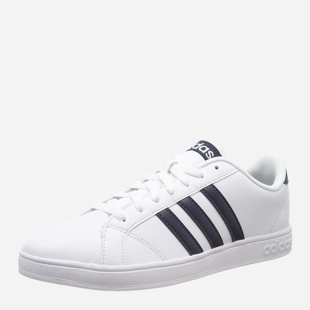 Sneakersy męskie skórzane do kostki adidas Baseline AW4618 43 (UK 10) Białe (4056565989270) - obraz 2