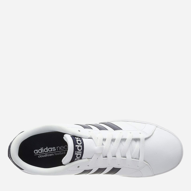 Sneakersy męskie skórzane do kostki adidas Baseline AW4618 46.5 (UK 11.5) Białe (4056565993390) - obraz 7