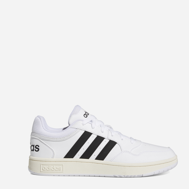 Sneakersy męskie z eko skóry adidas Hoops 3.0 GY5434 41.5 (UK 7.5) Białe (4065418290173) - obraz 1