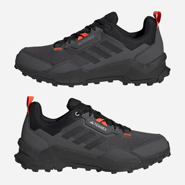 Buty turystyczne męskie adidas Terrex AX4 HP7391 45.5 (UK 10.5) Szare (4066749921972) - obraz 5