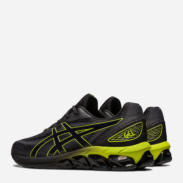 Чоловічі кросівки ASICS Gel-Quantum 180 VII 1201A631-009 44 28 см Чорний/Лаймовий (4550456199569) - зображення 3