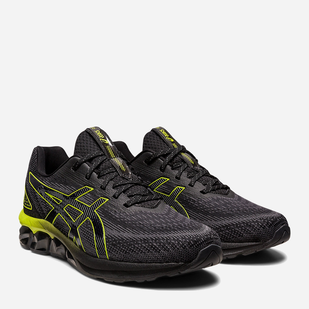 Чоловічі кросівки ASICS Gel-Quantum 180 VII 1201A631-009 45 28.5 см Чорний/Лаймовий (4550456199538) - зображення 3