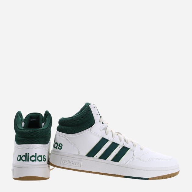 Trzewiki męskie adidas Hoops 3.0 Mid IG5570 48 Białe (4066756001056) - obraz 4