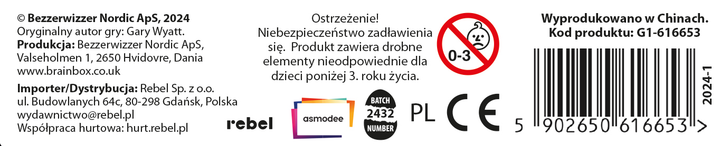 Gra planszowa Rebel BrainBox: Pocket Kosmos (5902650616653) - obraz 7
