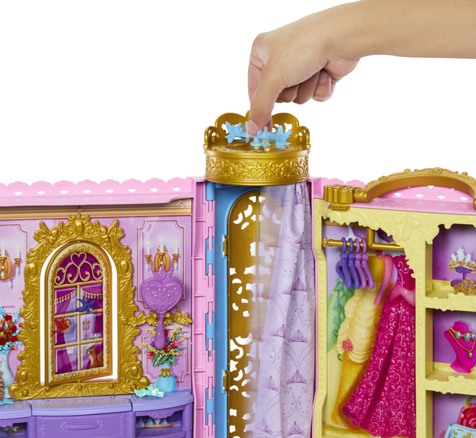 Ігровий набір Mattel Disney Princess Гардеробна Принцеси HXC20 (0194735225767) - зображення 13