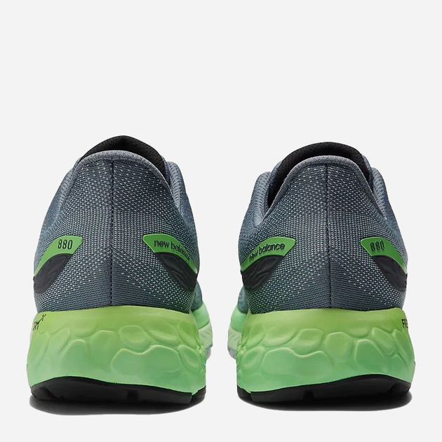 Чоловічі кросівки для бігу New Balance Fresh Foam x 880v12 M880E12 46.5 (12US) 30 см Сірий/Зелений (195907603758) - зображення 4