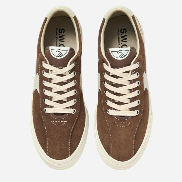 Чоловічі кеди низькі S.W.C Dellow S-Strike Suede YA07205 42 Коричневі (5056454533484) - зображення 5