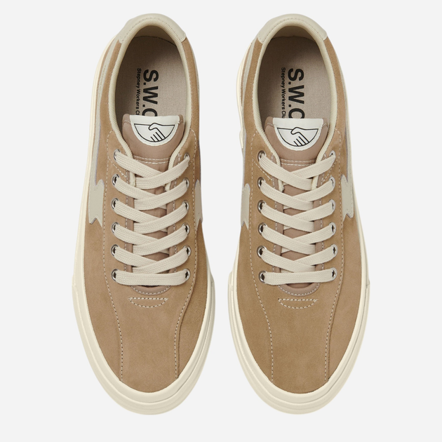 Чоловічі кеди низькі S.W.C Dellow S-Strike Cupsole YA07215 46 Коричневі (5056454541533) - зображення 6