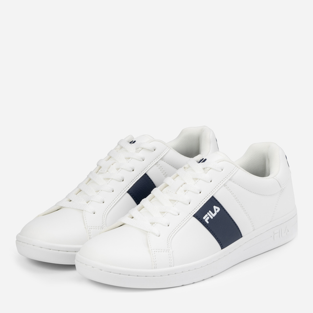 Sneakersy męskie do kostki Fila Crosscourt Line FFM0298-13037 46 (12US) 30 cm Biały/Granatowy (8720905006953) - obraz 3