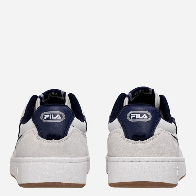 Чоловічі кеди низькі Fila Sevaro S FFM0252-13037 46 (12US) 30 см Білий/Синій (8719477822597) - зображення 4