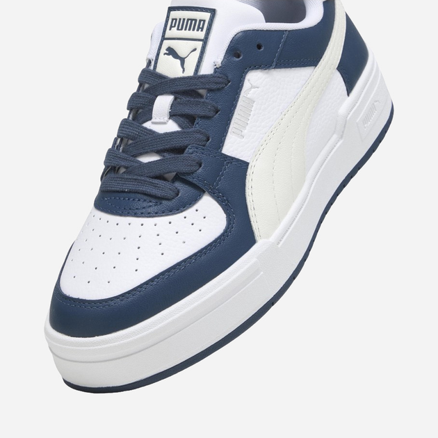 Sneakersy męskie do kostki Puma Ca Pro Classic Leather 380190-22 46 (11UK) 30 cm Biały/Granatowy (4099683428689) - obraz 6