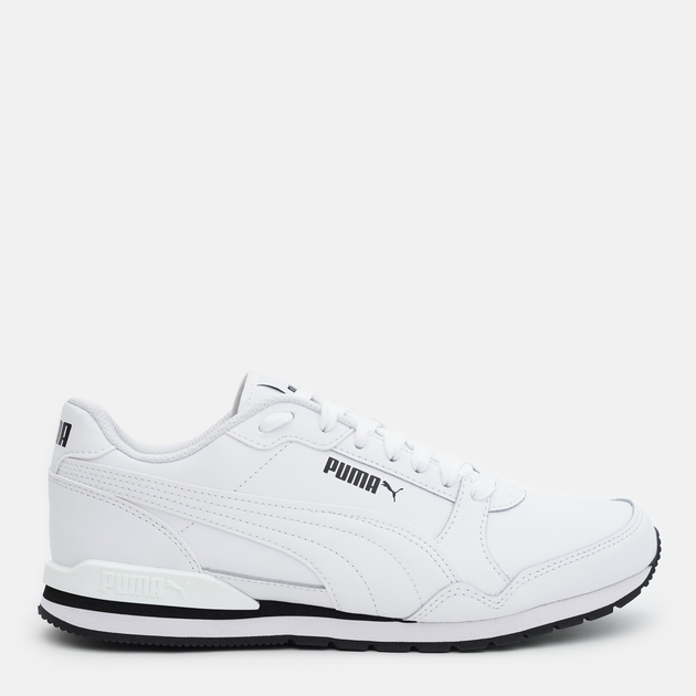 Buty sportowe męskie skórzane na platformie do kostki Puma St Runner V3 L 38485501 46 (11UK) 30 cm Białe (4064536339498) - obraz 1